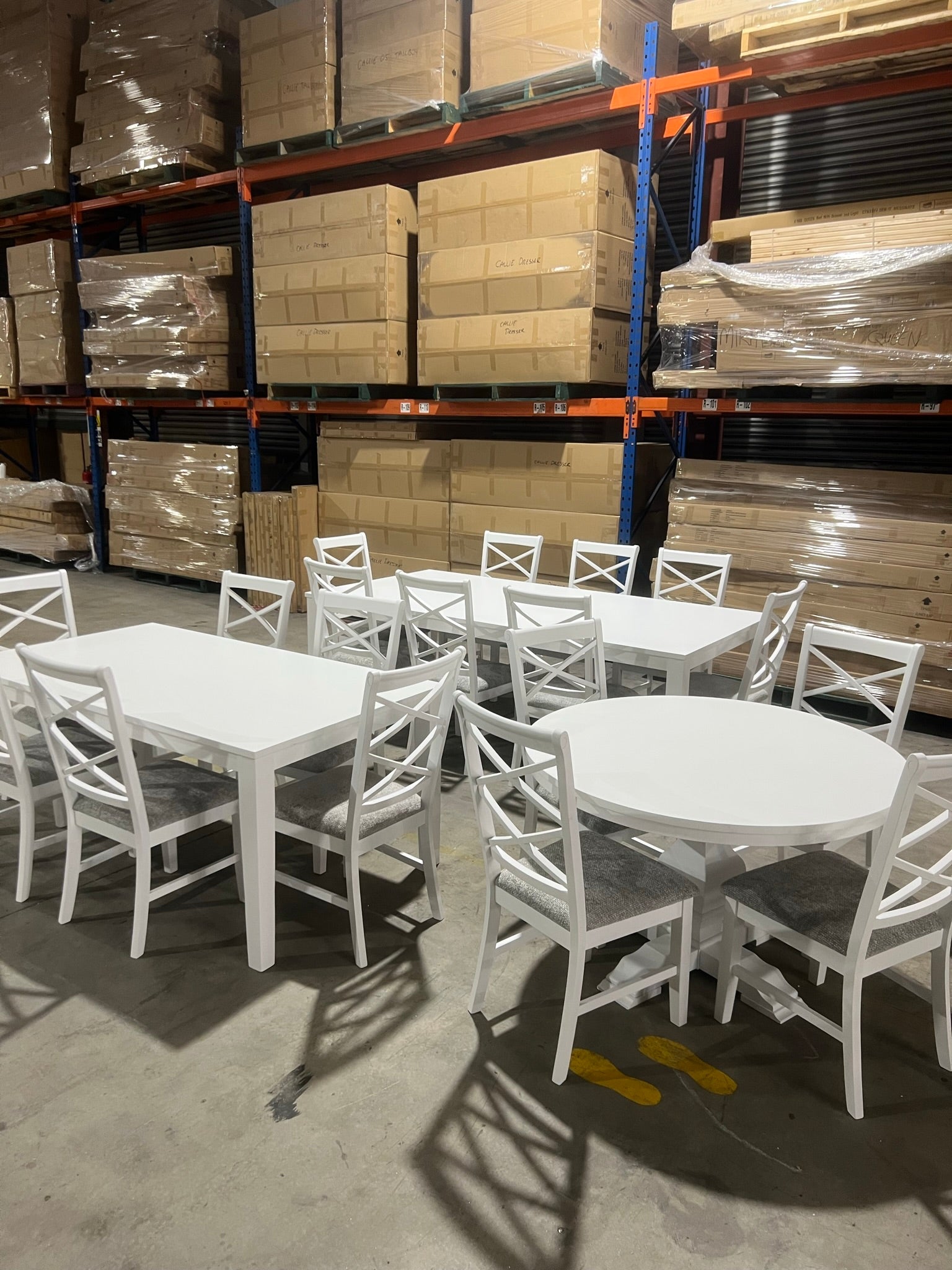 Furniture store liquidators warehouse